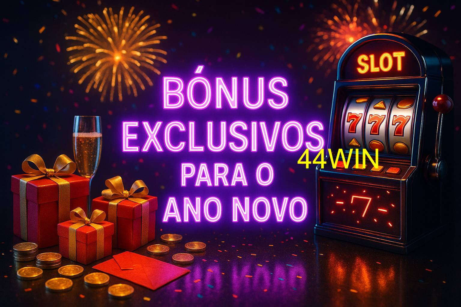 Promoções de Ano Novo no 44WIN